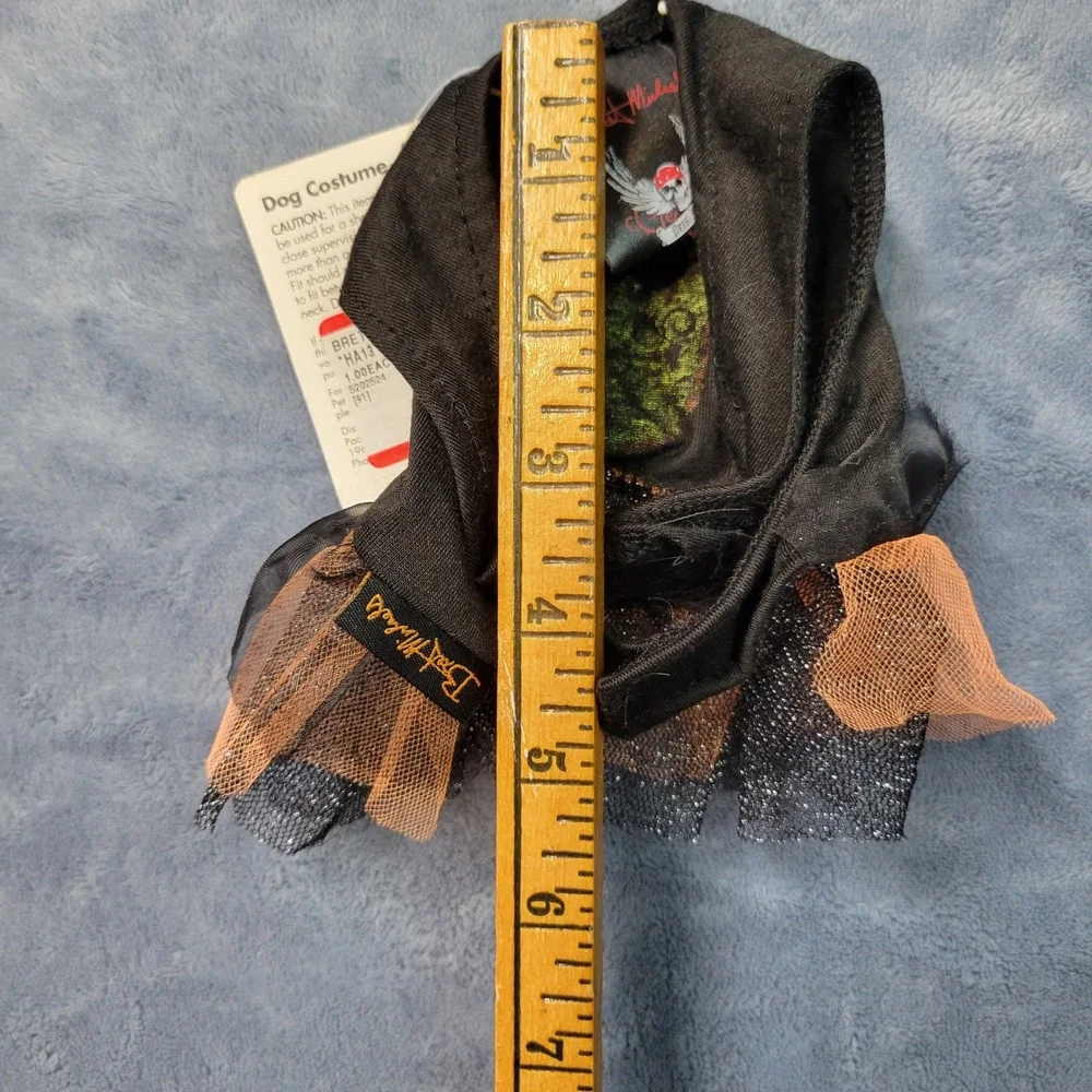 Bret Michaels Pets Rock Dog Halloween Costume X-Small Sugar‎ Skull